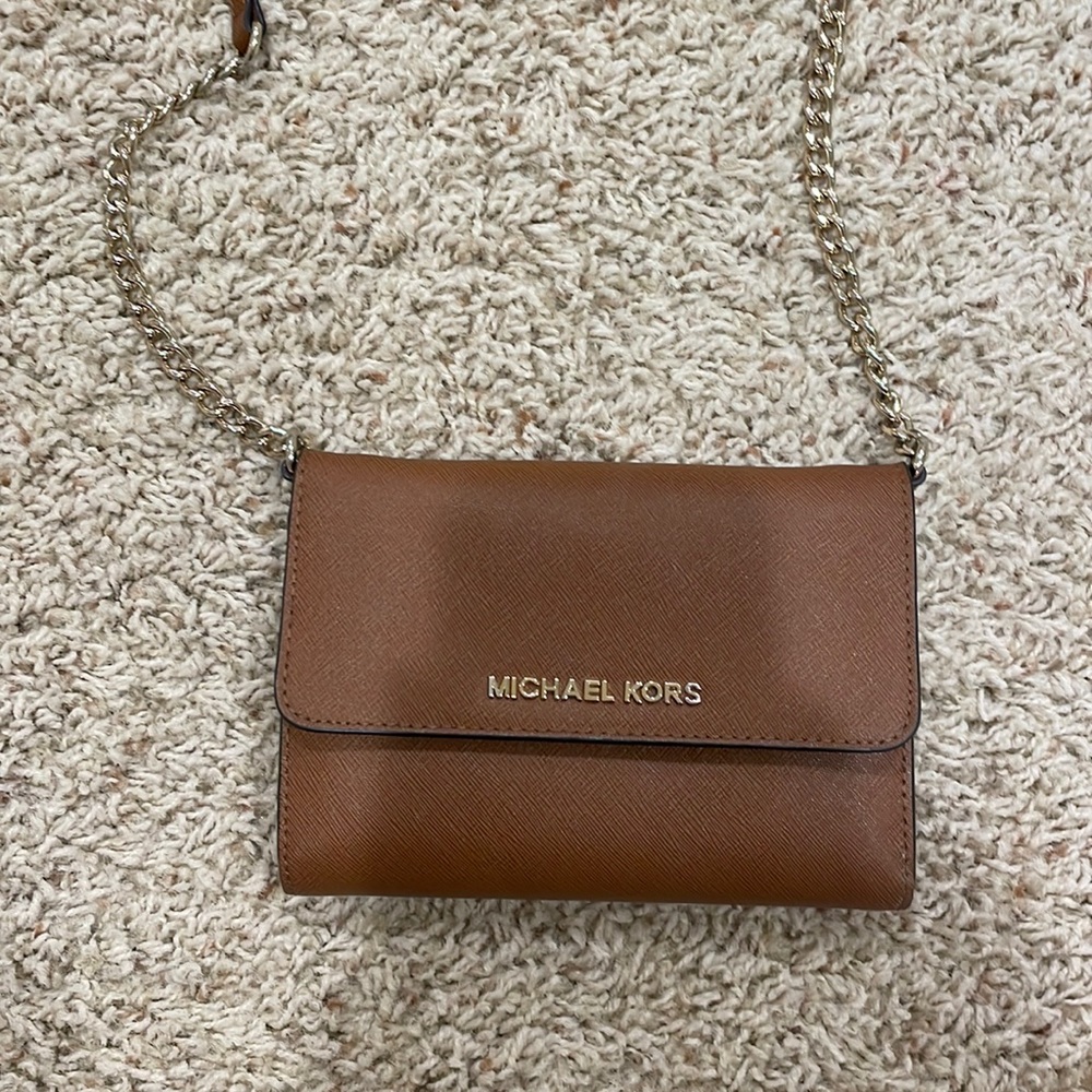 Brown Micheal Kors Purse